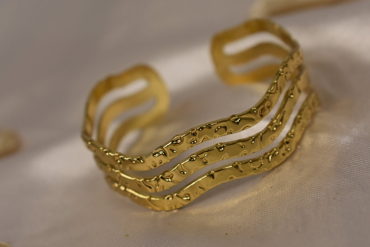 Souna - Bracelet Harmonie Dorée