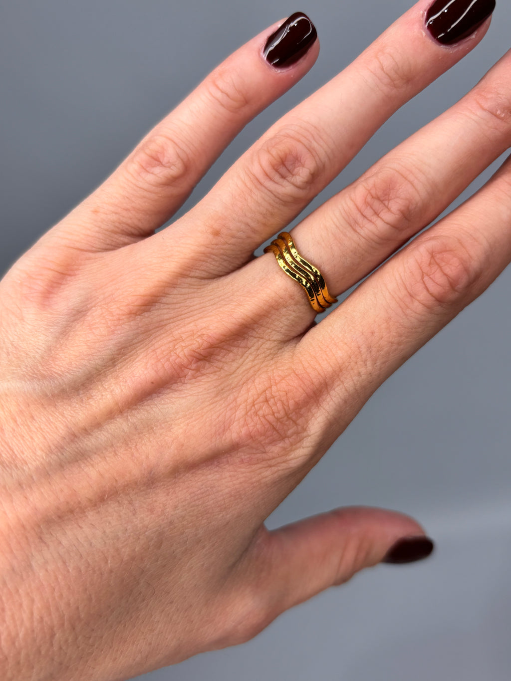 Souna – Bague Harmonie Dorée