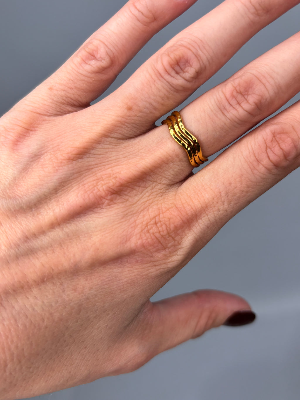 Souna – Bague Harmonie Dorée