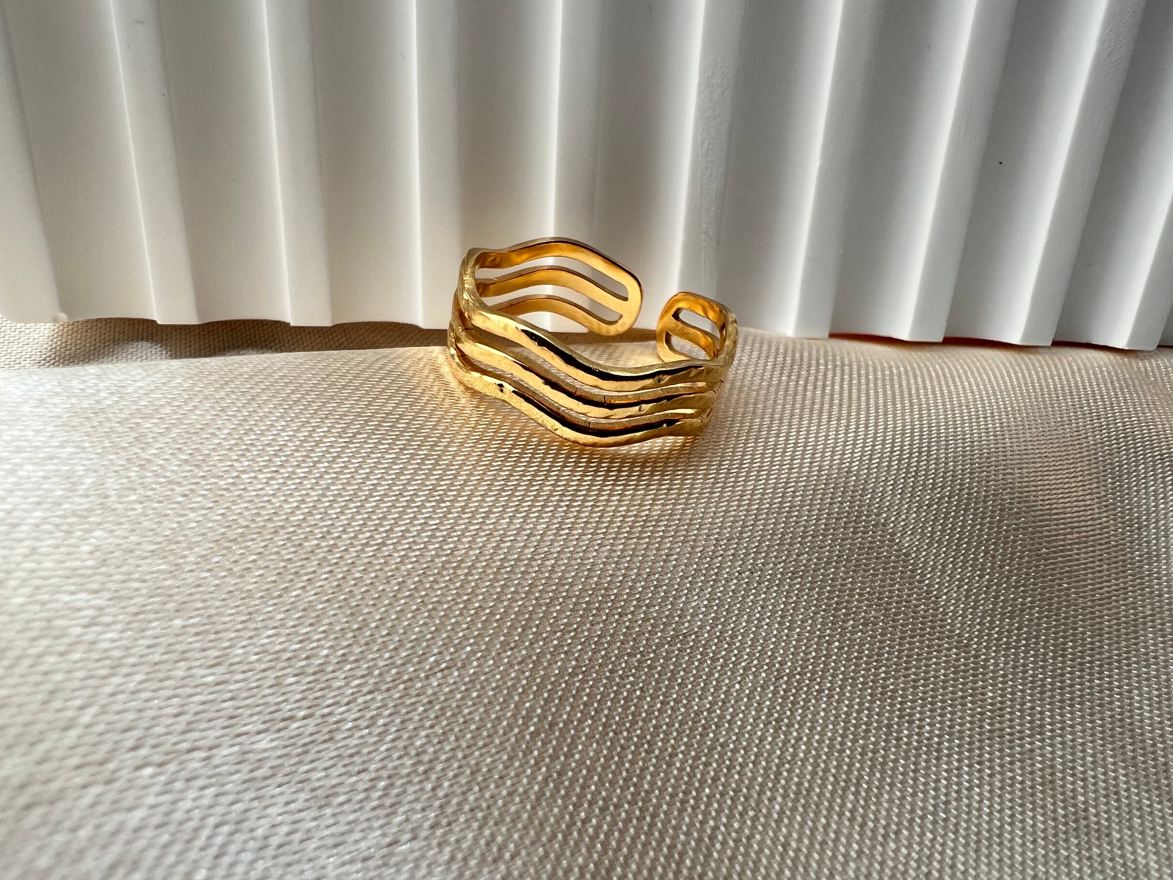 Souna – Bague Harmonie Dorée
