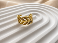 Nawal – Bague Feuillage Royal
