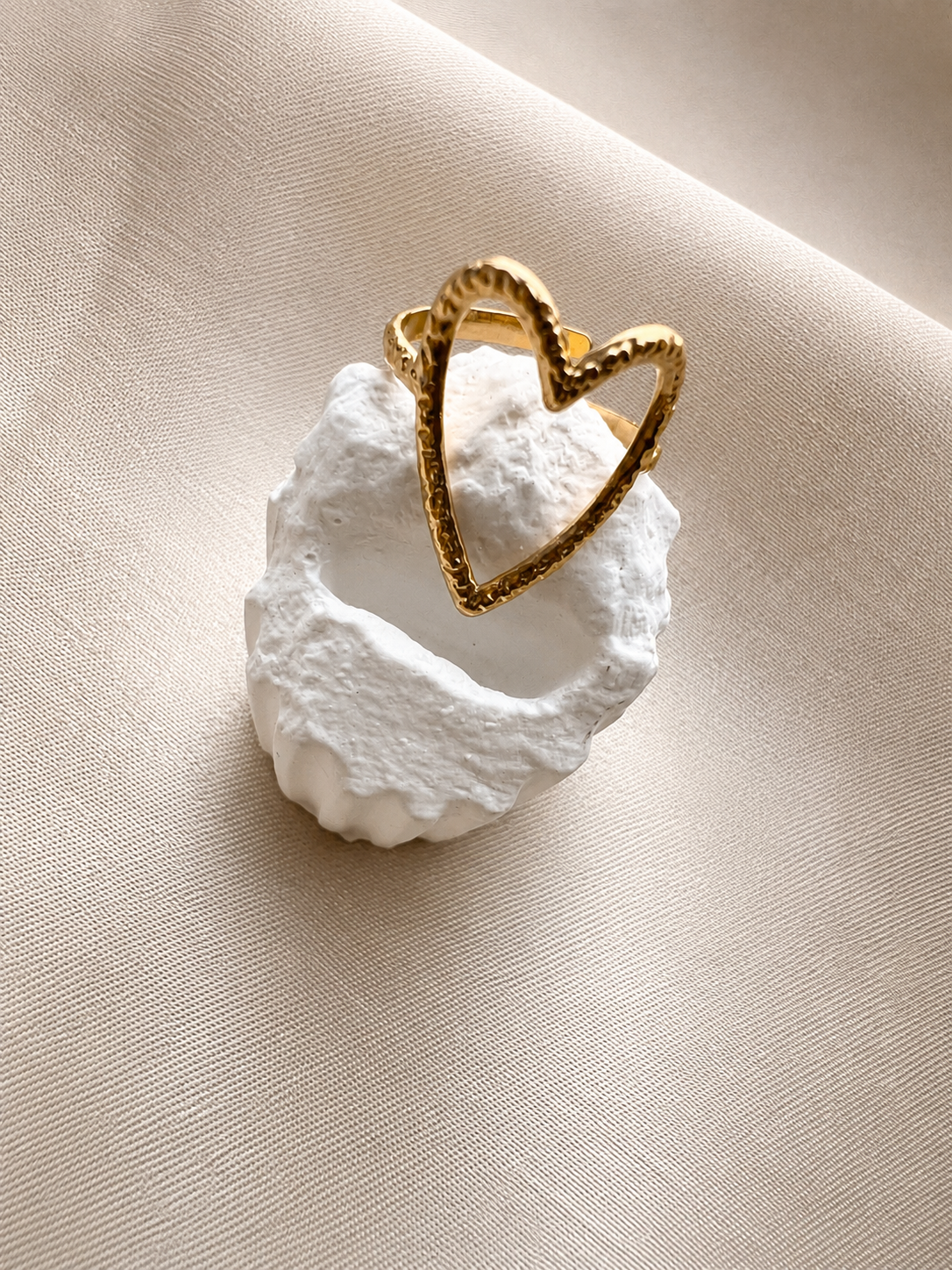 Aya – Bague Cœur Éternel