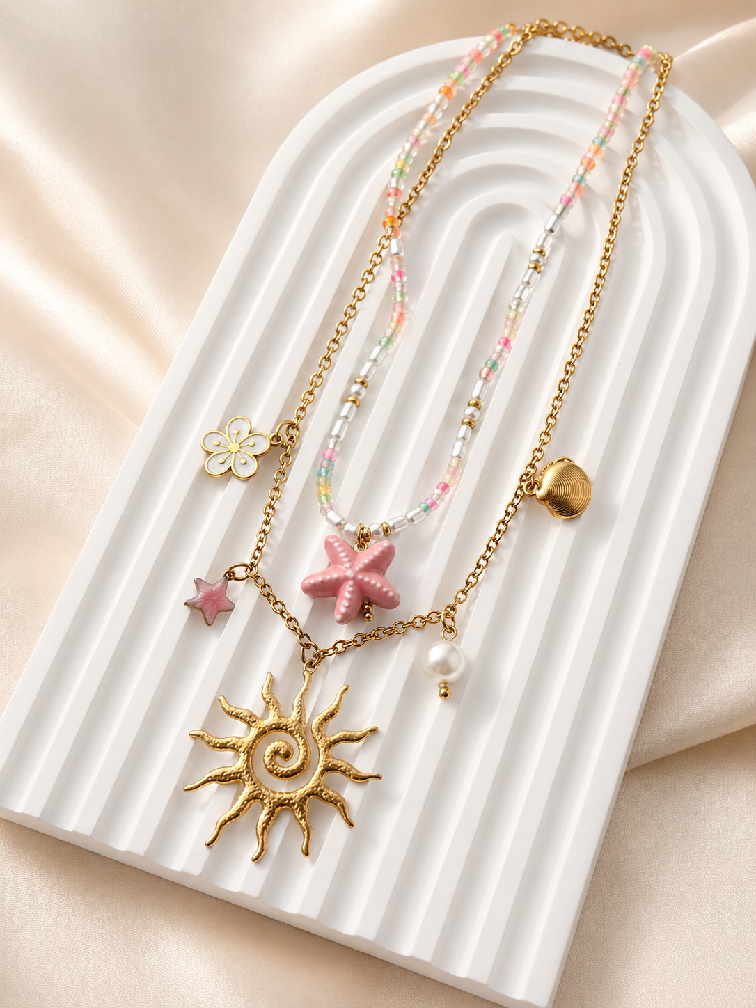 Akila – Collier Soleil d'Été
