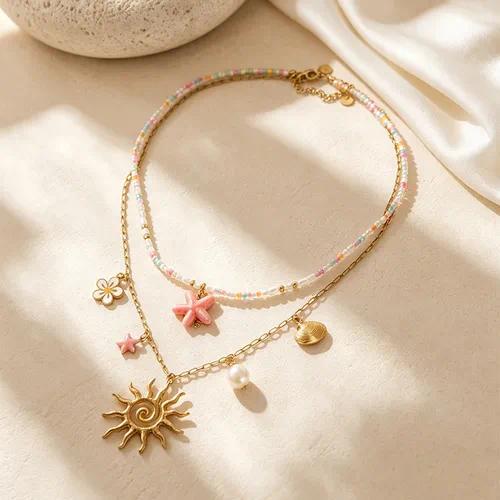 Akila – Collier Soleil d'Été